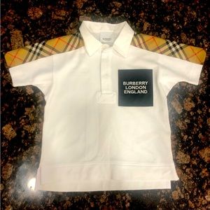 Burberry size 4 kids shirt